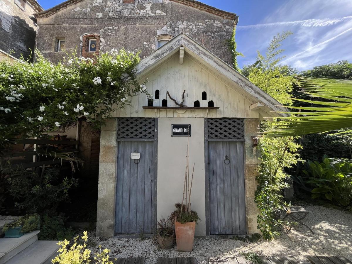 Chambre Paisible Dans Une Ancienne Batisse Renovee Issigeac Exteriér fotografie